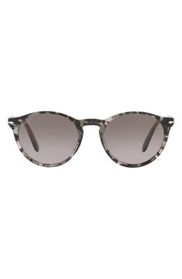 Persol 50mm Polarized Gradient Phantos Sunglasses in Grey Tort