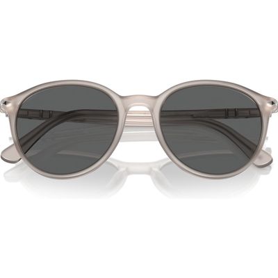 Persol 53mm Phantos Sunglasses in Opal Grey 