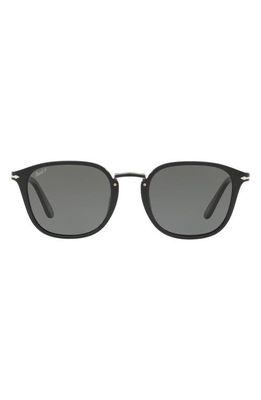 Persol 53mm Polarized Phantos Sunglasses in Blk Pol