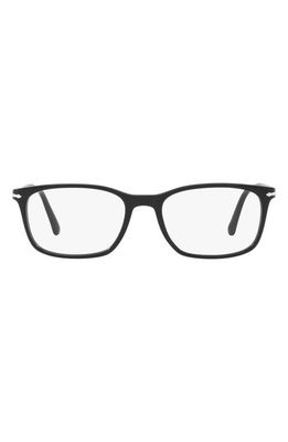Persol 55mm Square Optical Glasses in Black