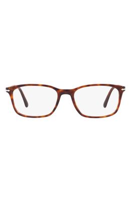 Persol 55mm Square Optical Glasses in Brown