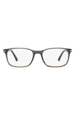 Persol 55mm Square Optical Glasses in Grey Gradient