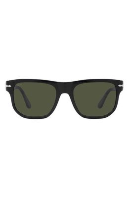 Persol 55mm Square Sunglasses in Black