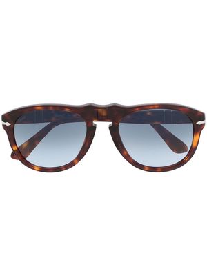 Persol 649 pilot-frame sunglasses - Brown
