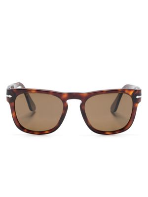 Persol Elio tortoiseshell-effect square-frame sunglasses - Brown