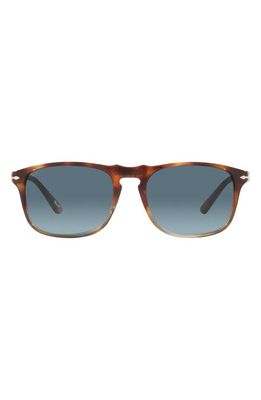 Persol PO3059S 54mm Polarized Square Sunglasses in Blue