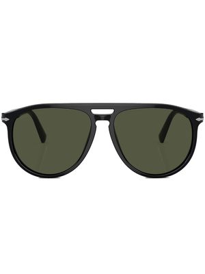Persol round-frame straight-arms sunglasses - Black