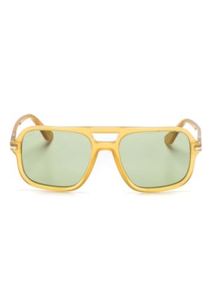 Persol tinted translucent-frame sunglasses - Yellow