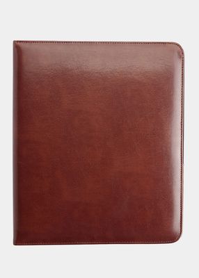 Personalized Leather 1" Ring Binder