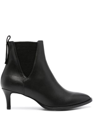 Peserico 60mm pointed-toe leather boots - Black