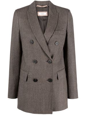 Peserico Americana double-breasted blazer - Brown