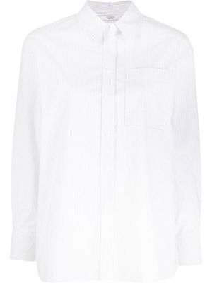 Peserico chain-detail poplin shirt - White