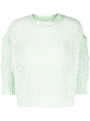Peserico chunky-knit pullover jumper - Green
