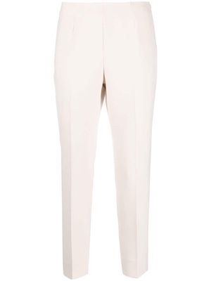 Peserico cropped skinny-cut trousers - Neutrals
