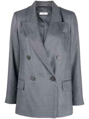 Peserico double-breasted blazer - Grey