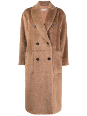 PESERICO double-breasted wool coat - Neutrals