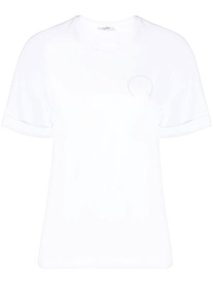 Peserico embroidered-logo T-shirt - White