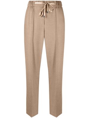Peserico high-waisted tailored trousers - Neutrals