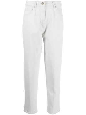 Peserico light-wash tapered-leg jeans - Grey