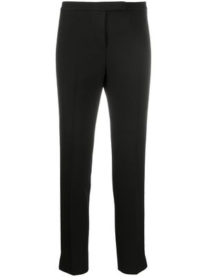 Peserico mid-rise cropped trousers - Black