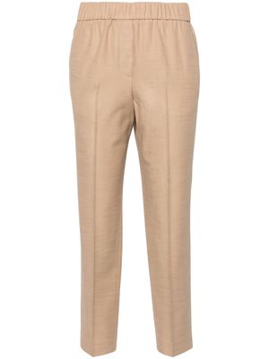 Peserico mid-rise tailored trousers - Neutrals