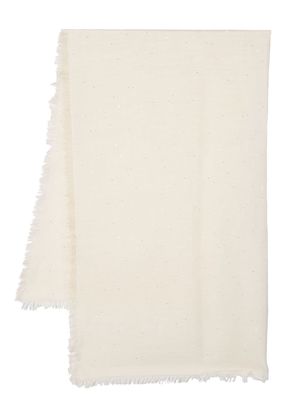 Peserico Moon linen/flax scarf - Neutrals