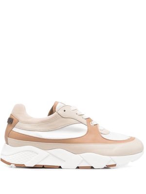 Peserico panelled low-top sneakers - Neutrals