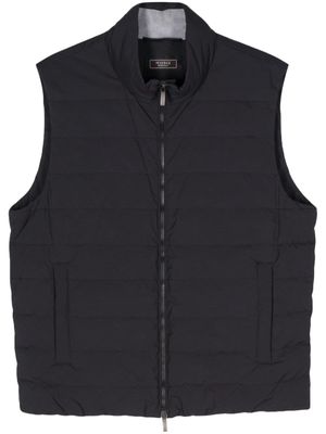 Peserico quilted padded gilet - Blue