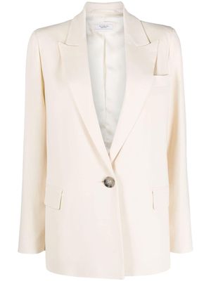 Peserico single-button blazer - Neutrals