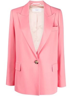 Peserico single-button blazer - Pink