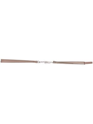 Peserico snap-hook Sepia belt - Neutrals