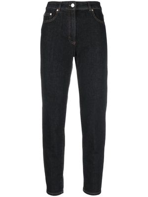 Peserico straight-leg denim jeans - Black