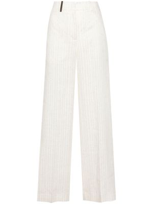Peserico straight-leg tailored trousers - Neutrals