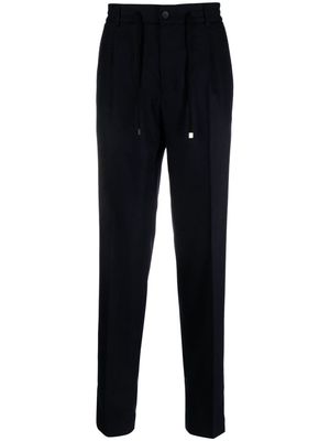 Peserico tailored flannel trousers - Blue