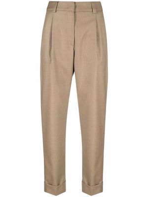 Peserico tapered tailored trousers - Neutrals