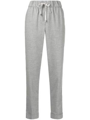 Peserico tapered track pants - Grey