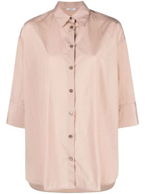 Peserico three-quarter sleeves buttoned shirt - Pink