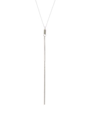 Peserico tube pendant necklace - Silver