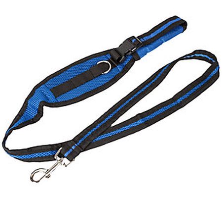 Pet Life Echelon Hands Free 2-In-1 Training Dog Leash and Belt