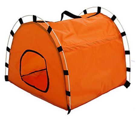 Pet Life Skeletal Outdoor Travel Collapsible Pe t House Tent