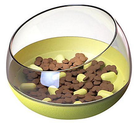 Pet Life 'Tumbowl' Slow Feeding Pet Bowl