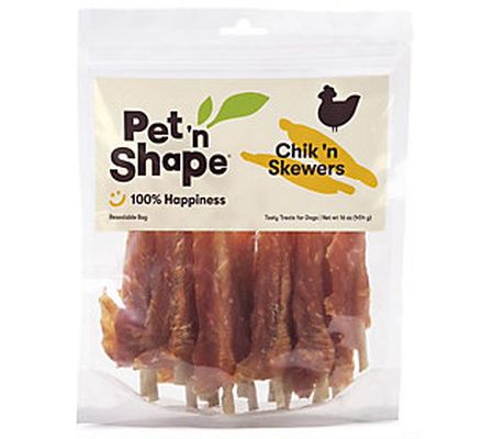 Pet 'n Shape Chik 'n Skewers Dog Treats, 16 oz