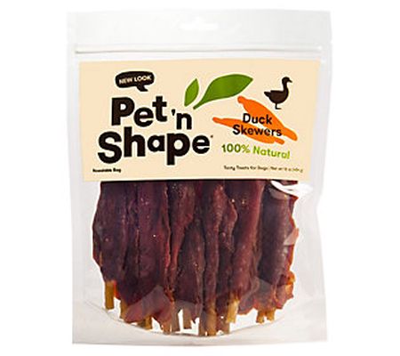 Pet 'n Shape Duck Skewers Dog Treats, 16 oz