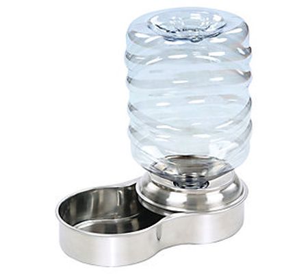 Pet Store Stainless Steel Dog and Cat Water Fou tain Bowl