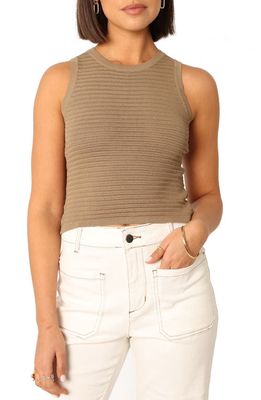 Petal & Pup Maisey Knit Tank in Olive