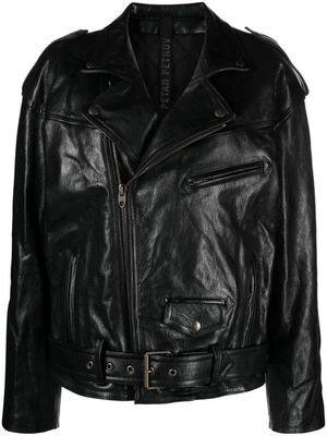 Petar Petrov Bad Boys leather jacket - Black