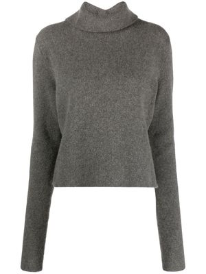 Petar Petrov cashmere-blend roll neck sweater - Grey