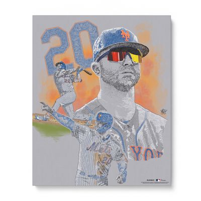 Pete Alonso New York Mets Unsigned 8" x 10" Photo Print - Art by Maz Adams