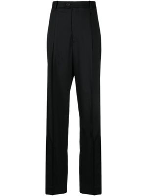 Peter Do pressed-crease tailored trousers - Black