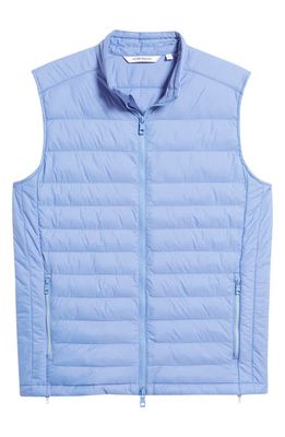 Peter Millar All Course Quilted Vest in Bondi Blue